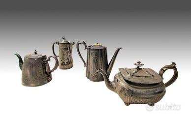 Antiche Teiere inglesi Sheffield