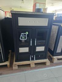 STUFA LEGNA E PELLET KLOVER BI FIRE MID