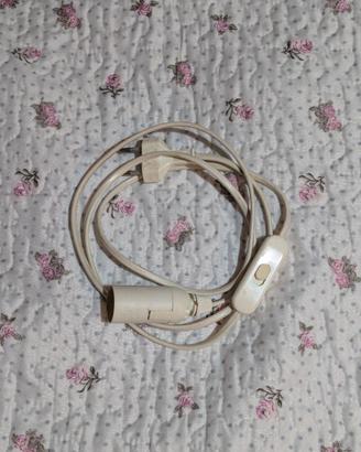 Portalampada per lampadine E14 con interruttore