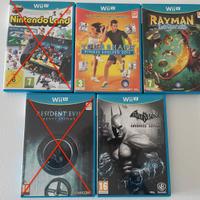 WiiU giocchi, Wii Fit balance board, Amiibo