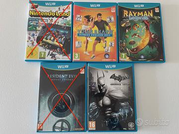 WiiU giocchi, Wii Fit balance board, Amiibo