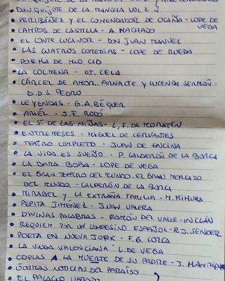 Libri in lingua spagnola