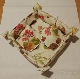 Porta pane con 2 presine