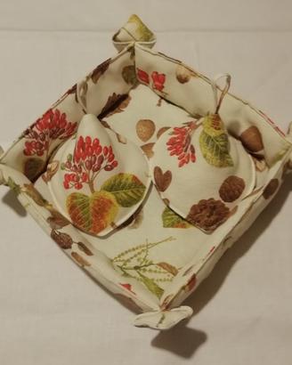 Porta pane con 2 presine