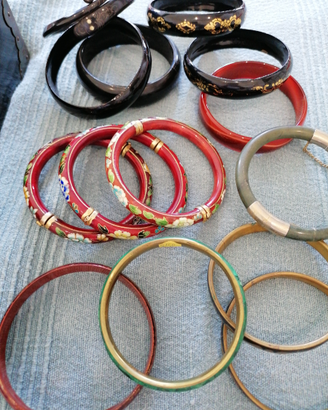 Bracciali rigidi etnici vintage