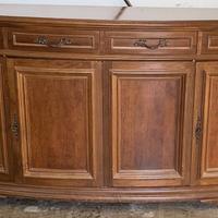 credenza e vetrinetta