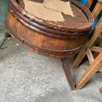tavolini bassi a forma di botte 