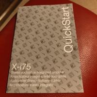 Amplificatore integrato Advance Acoustic X-I 75