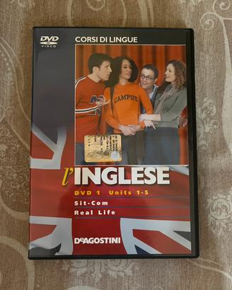 DVD L'Inglese De Agostini - Vol. 1 (Units 1-5)