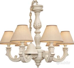 Lampadario shabby chic