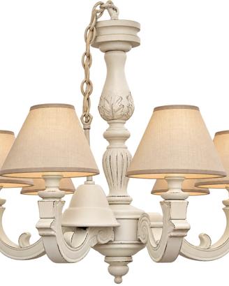 Lampadario shabby chic