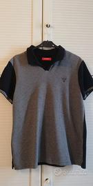 Polo Guess originale grigia/nera