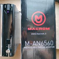 stereo Macrom android con schermo 