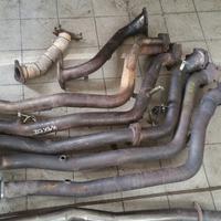 Scarico completo acciaio no kat subaru