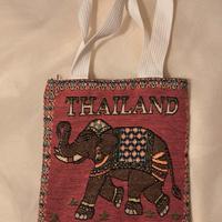 Borsa Tailandese; Handbag with Thai elephant