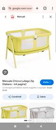 Culletta chicco neonato lullago zip