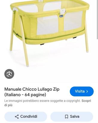 Culletta chicco neonato lullago zip