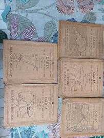Carte Turistiche vintage