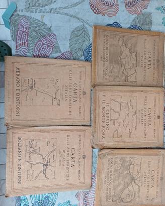 Carte Turistiche vintage