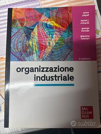 Libro Organizzazione industriale nuovo