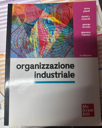 Libro Organizzazione industriale nuovo