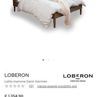 Letto in legno LOBERON 