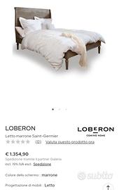 Letto in legno LOBERON 