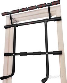 Barra Trazioni x Porta + Dip Station + Cinghie TRX