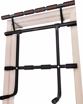 Barra Trazioni x Porta + Dip Station + Cinghie TRX