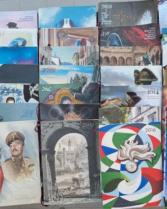 calendari storici Arma Carabinieri 1989 al 2026