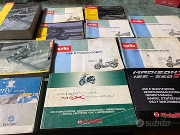 Libretti originali, uso e manutenzione per moto