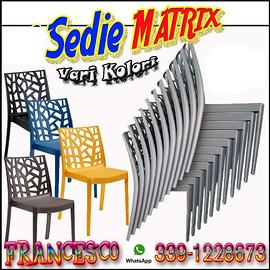 Sedie Impilabili da interno ed Esterno