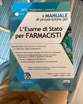 L'esame di stato per farmacisti