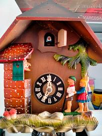 orologio a cucù  con animazione 