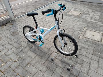 Bicicletta bambino bambina 16" decathlon 