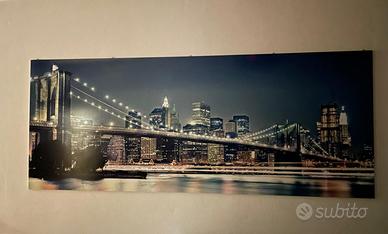 Stampa digitale Brooklyn 250 x 100 x 1 cm in FOREX