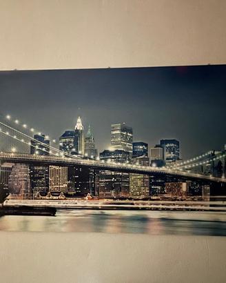 Stampa digitale Brooklyn 250 x 100 x 1 cm in FOREX