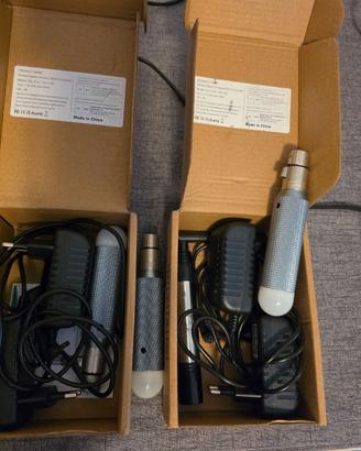 Set 4 Trasmettitori/Ricevitori Wireless DMX512 2.4