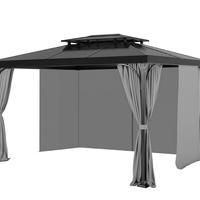4 tende per gazebo 3x3 VEVOR nuove mai usate.