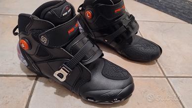 Moto stivaletti  scarpe caviglia motociclista 42