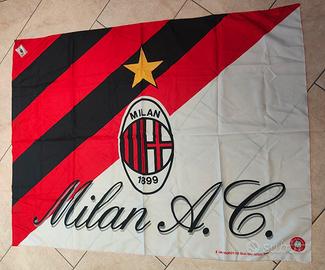 Bandiera Milan A.C Vintage anni 80/90- nuova