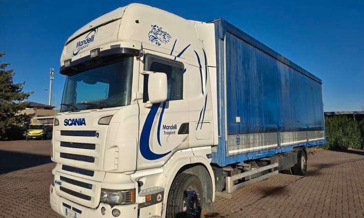 Scania R420 Cassa mobile 9,1 m 2005