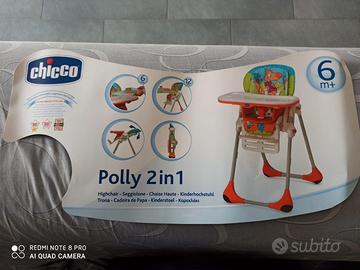 seggiolone Chicco "Polly 2 in 1"