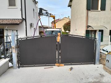 cancello a due ante 