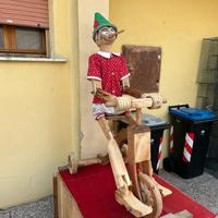 pinocchio su triciclo 