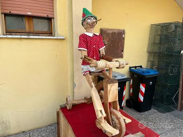 pinocchio su triciclo 