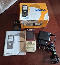 Nokia 1650 Red - Set Completo con Scatola 2007