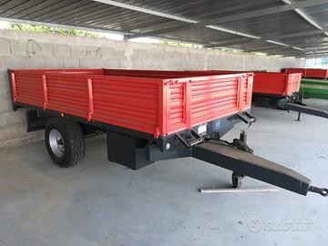 Rimorchio agricolo N U O V O 50 Q.li trilaterale