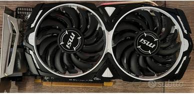 MSI Armor Radeon RX 570 8G OC Scheda Video 8 GB
