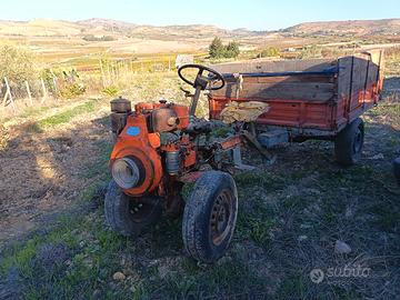 Trattore motozappa 4x4